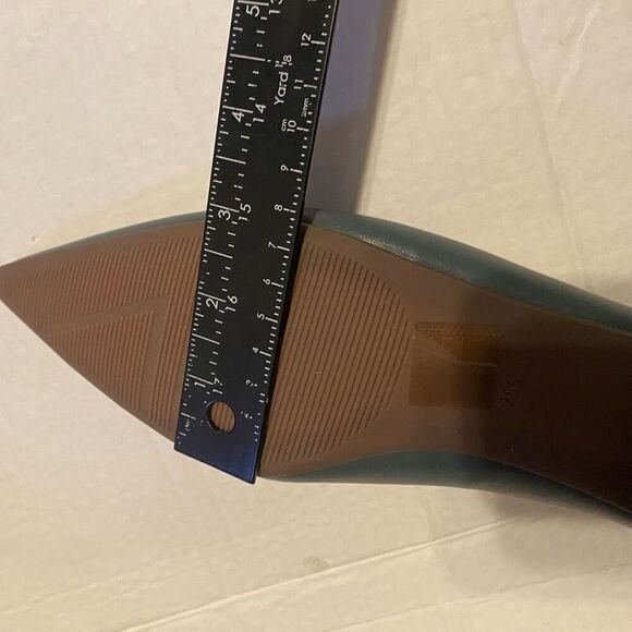 C.PARAVANO Women’s Low Block Heel BluePumps Size EU 41 US 10/10.5 SEE DESCRIPTIO - Picture 2 of 12